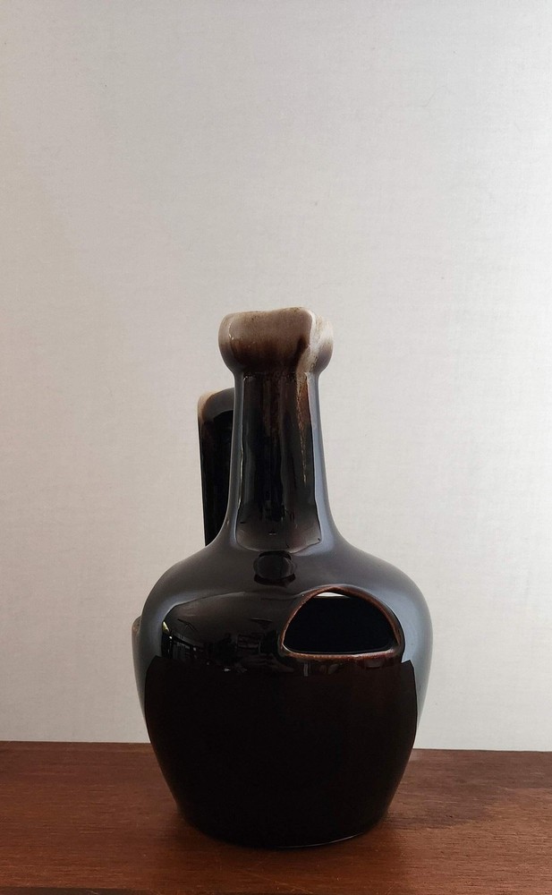 Vintage Stoneware Drip Glaze Strawberry Planter