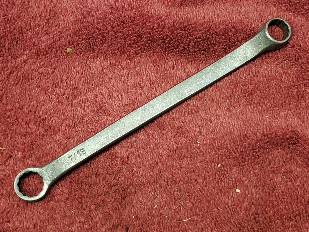 Cornwell Tools BW-18, 12 pt Offset Box End Wrench, 3/8" X 7/16"