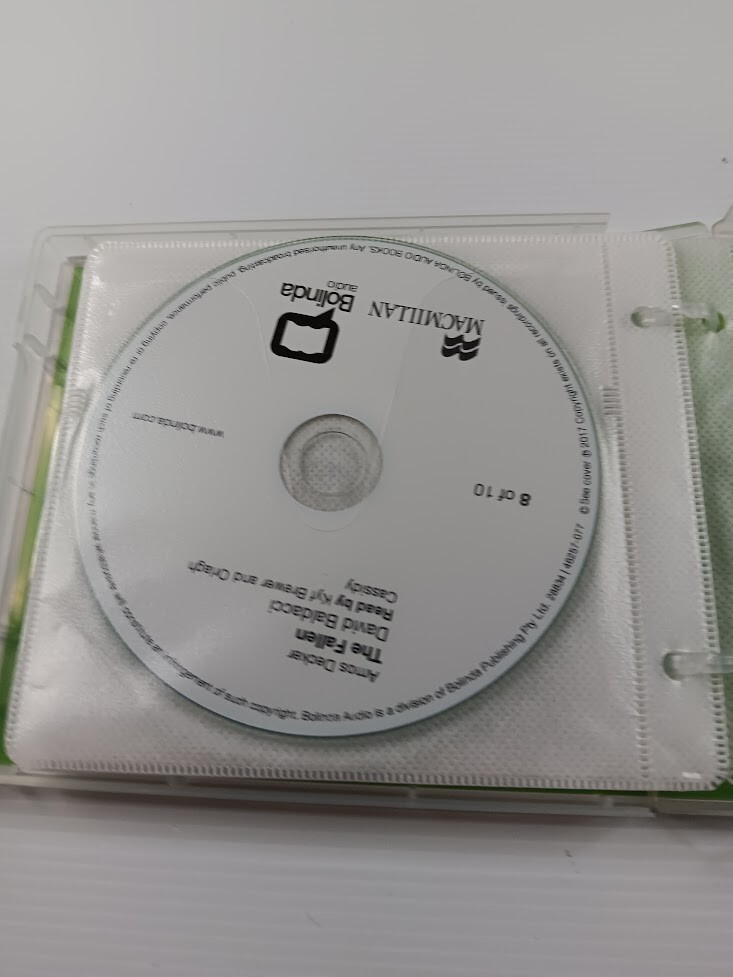 The Fallen by David Baldacci (English) Compact Disc Book