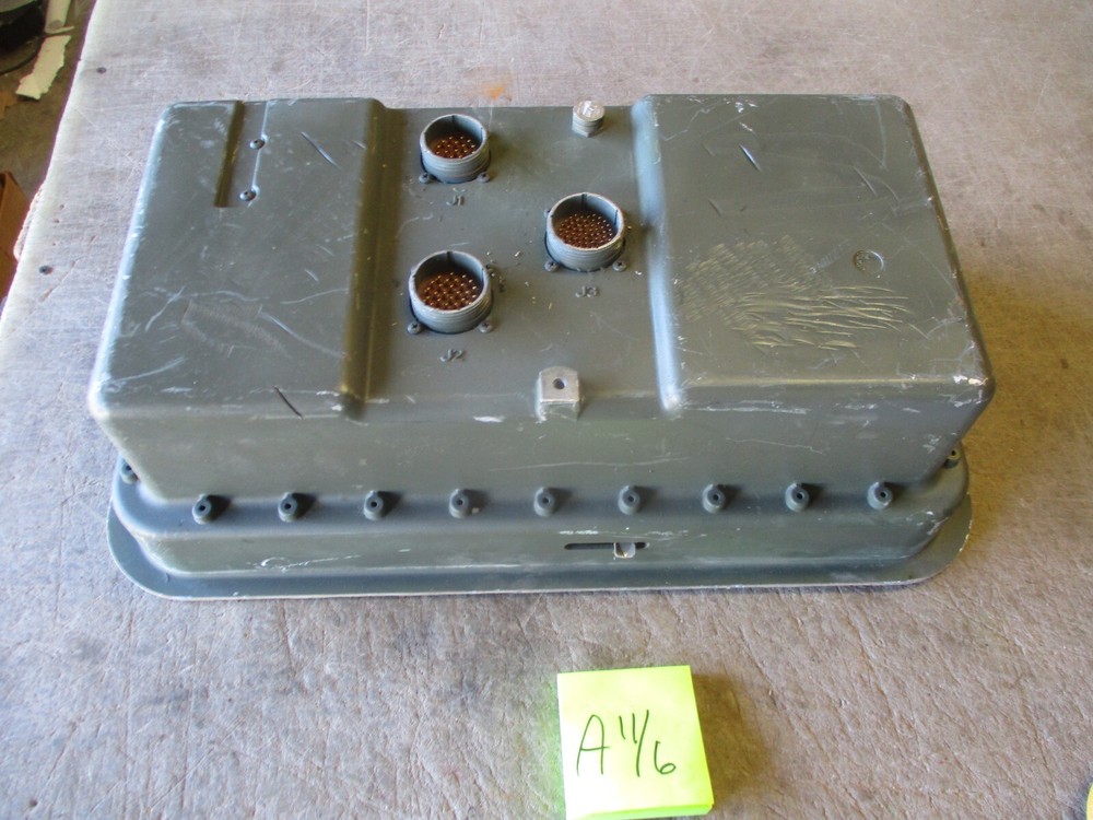 Used Control Panel w/ LED Display Screen, UNTESTED for Military Generator Genset