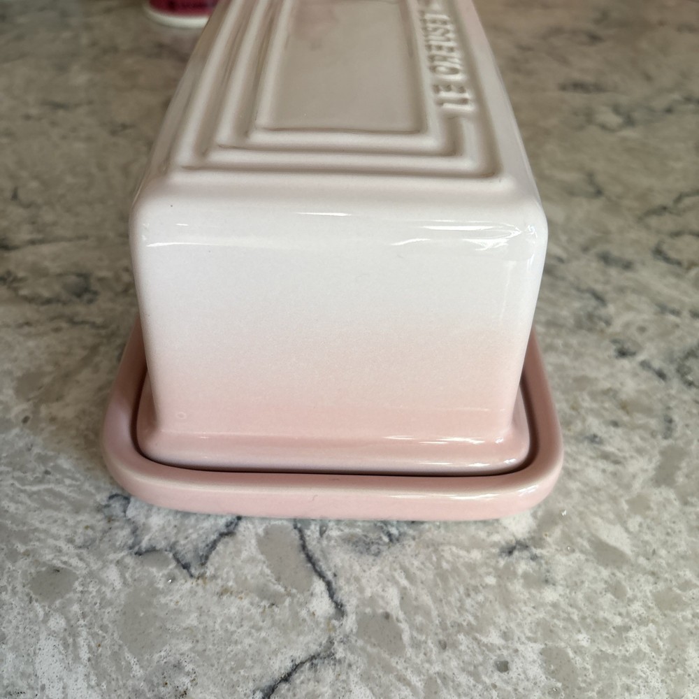 Le Creuset Shell Pink Butter Dish