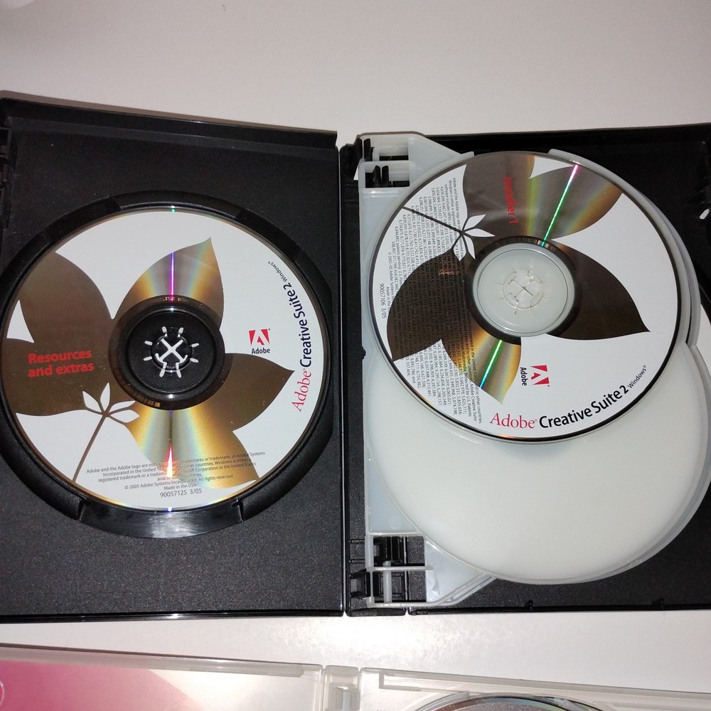 Adobe Creative Suite 3 Design Premium & Suite 2 Premium Windows W/ Key