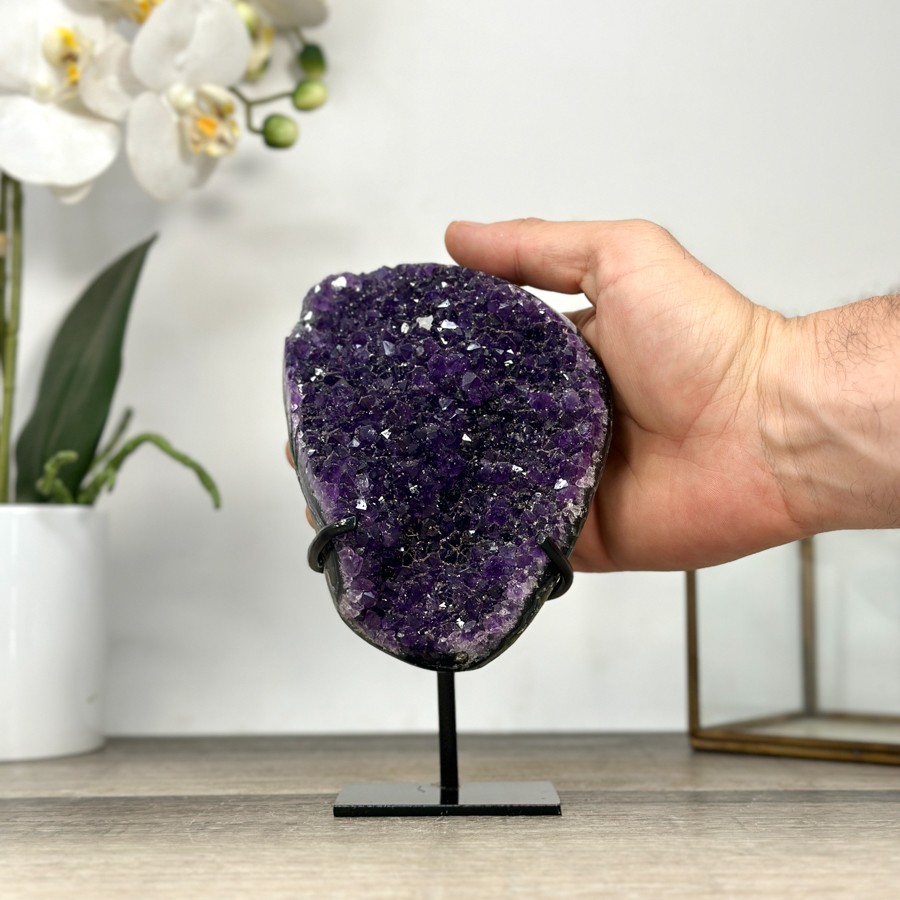 Natural Deep Purple Amethyst. MWS2839