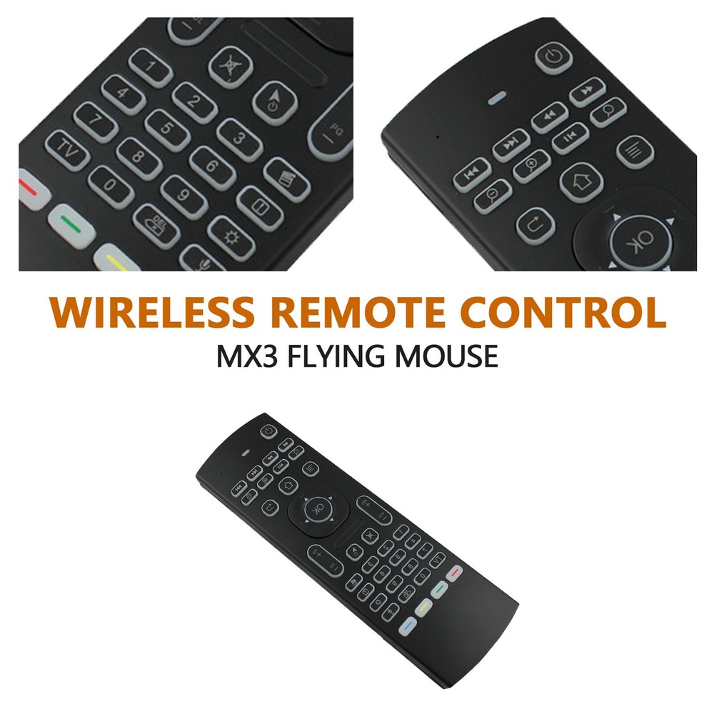 2.4g Wireless Remote Control Keyboard & Air Mouse - Android TV Box4U
