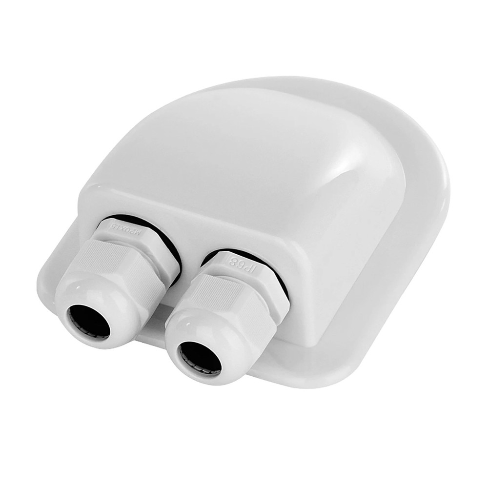 Double Cable Entry Junction Box for Solar Panel Roof Installation IP68 Rated