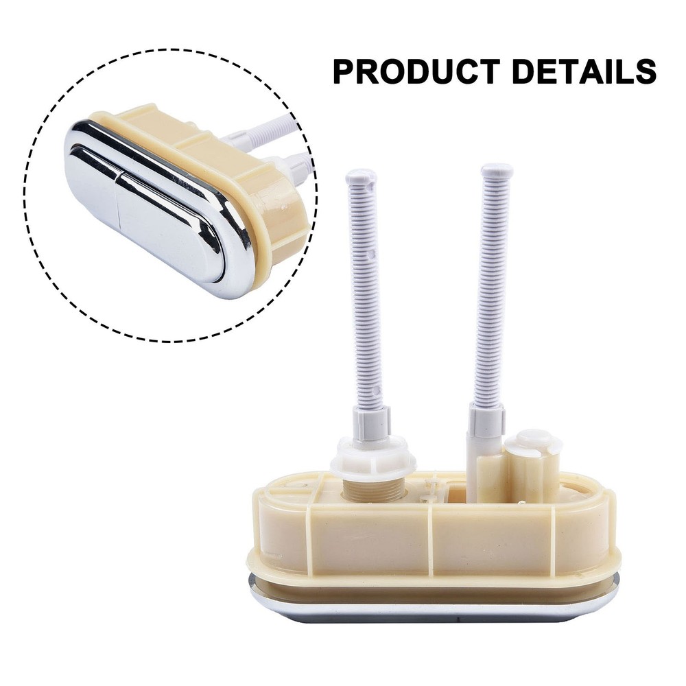 Oval Toilet Push Button for Efficient Waste Removal and Water Conservation