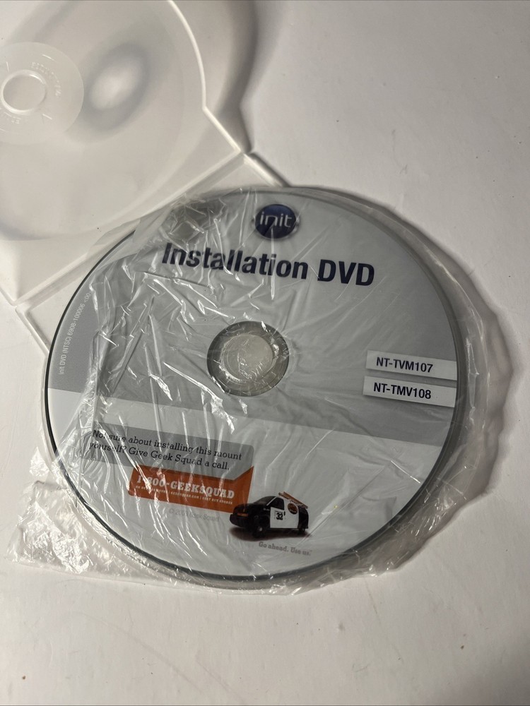 Init Installation Dvd Software Nt-TVM107 NT-TVM108