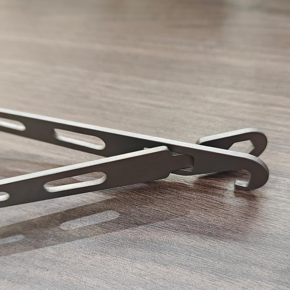 Titanium Fork Spoon Set Camping Tongs Ultralight Backpacking Utensils