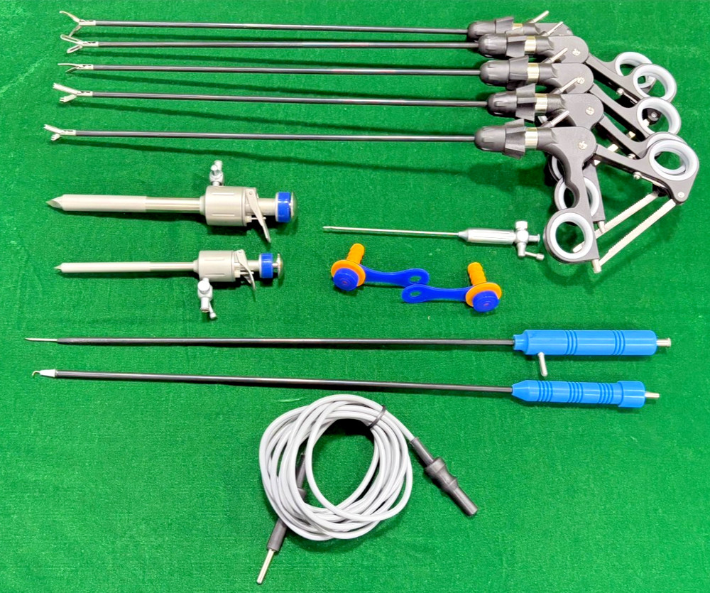 13pc Laparoscopic Mini Surgery Set 5mm/ 10mm Reusable Best Quality Instruments