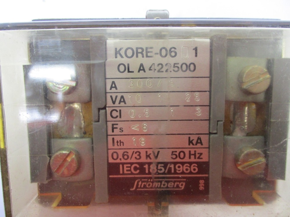 STROMBERG KORE-06 TRANSFORMER UNMP
