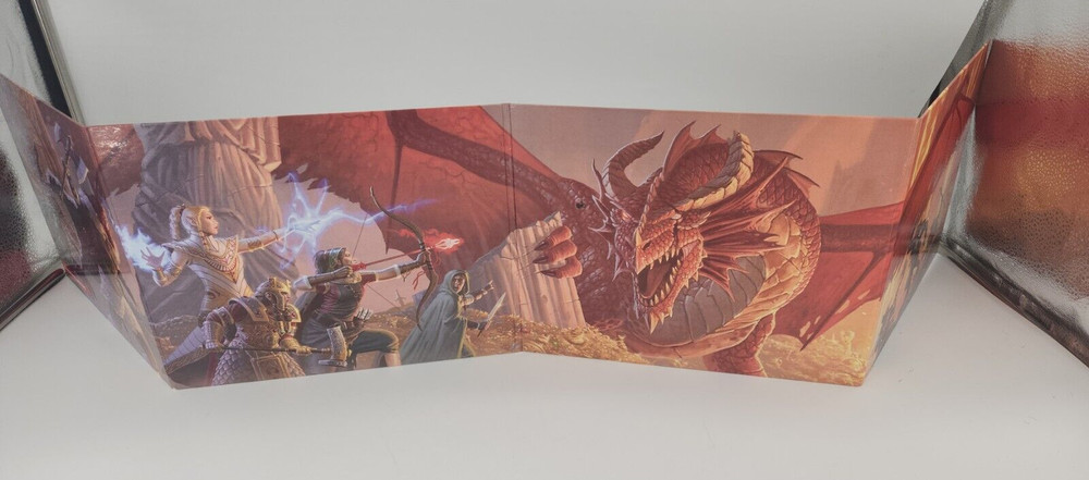 Dungeons and Dragons Dungeon Master's DM Screen Shield D&D 5th ed 2014 dungeons!