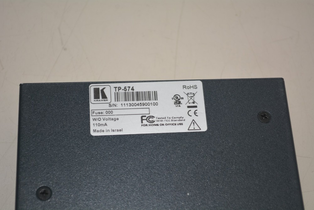 Kramer DigiTOOLS TP-573 HDMI RS232 IR Line Transmitter & TP-574 Receiver #W2736