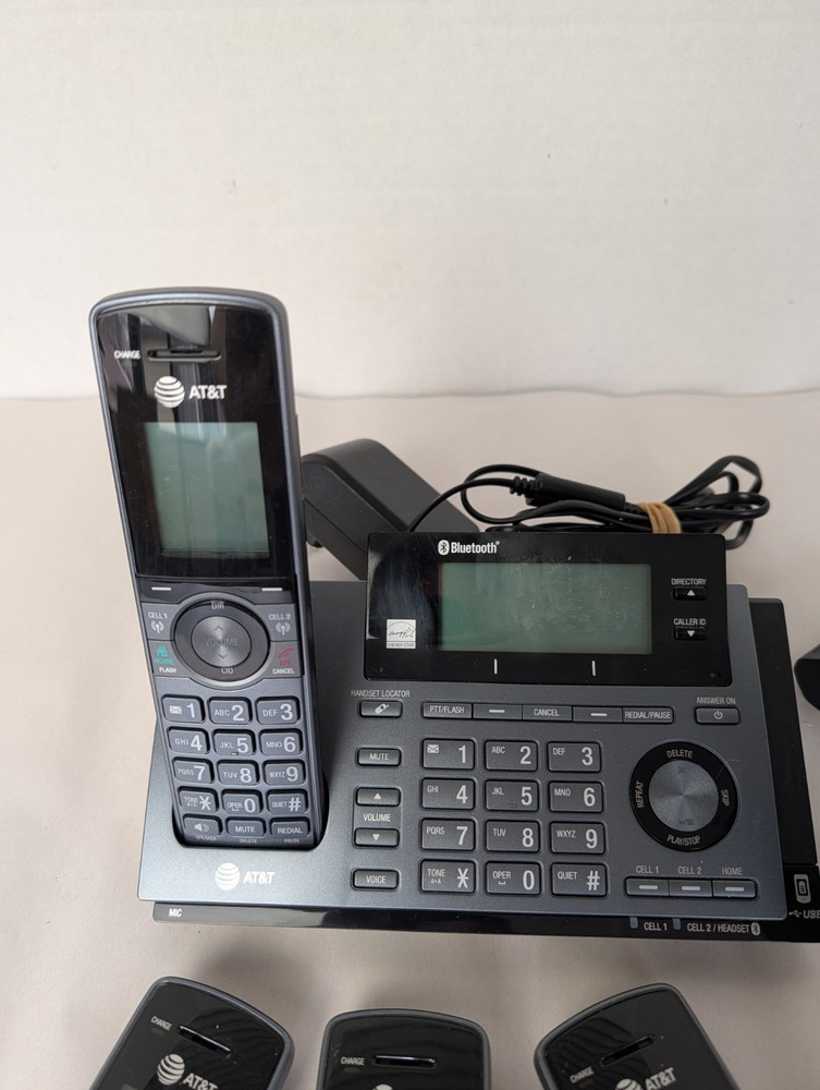 AT&T 5 Handset Connect to Cell Phone System
