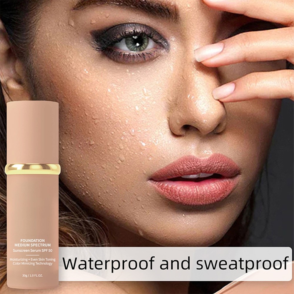 4 in 1 foundation Liquid- Hydrating Medium full coverage concealer SPF 50+