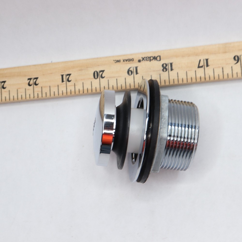 Toe Activated Tub Drain Polished Chrome