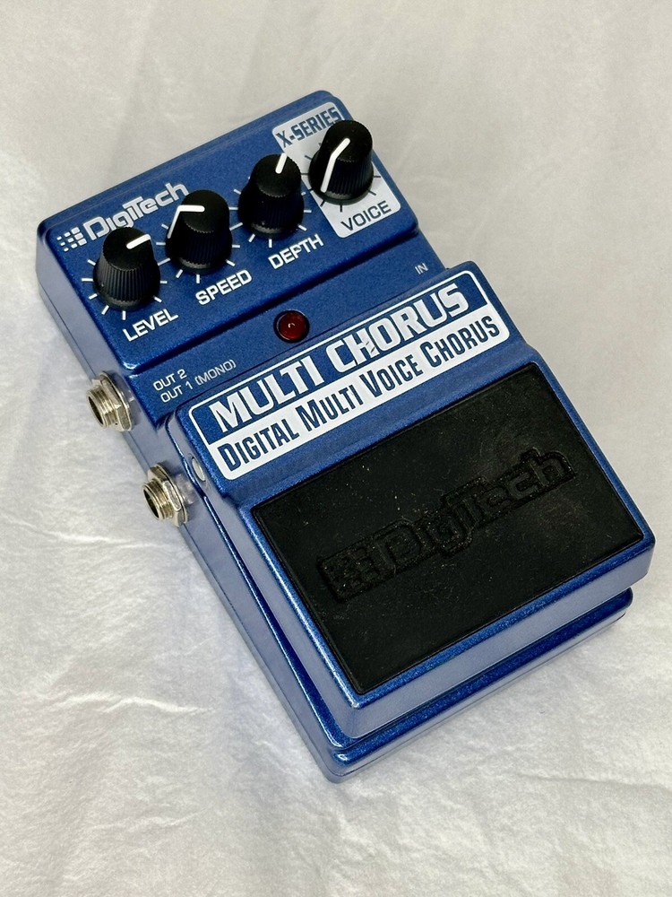 Digitech X-Series Multi Chorus Digital Multi Voice Chorus Guitar Effects Pedal