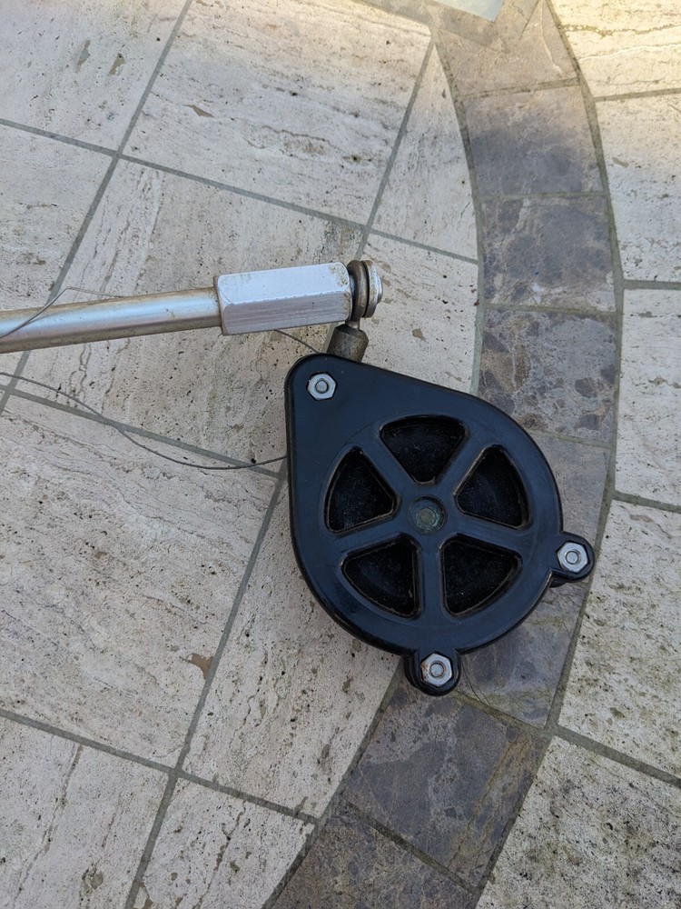 Big Jon Aluminum base Downrigger +Rod Holder