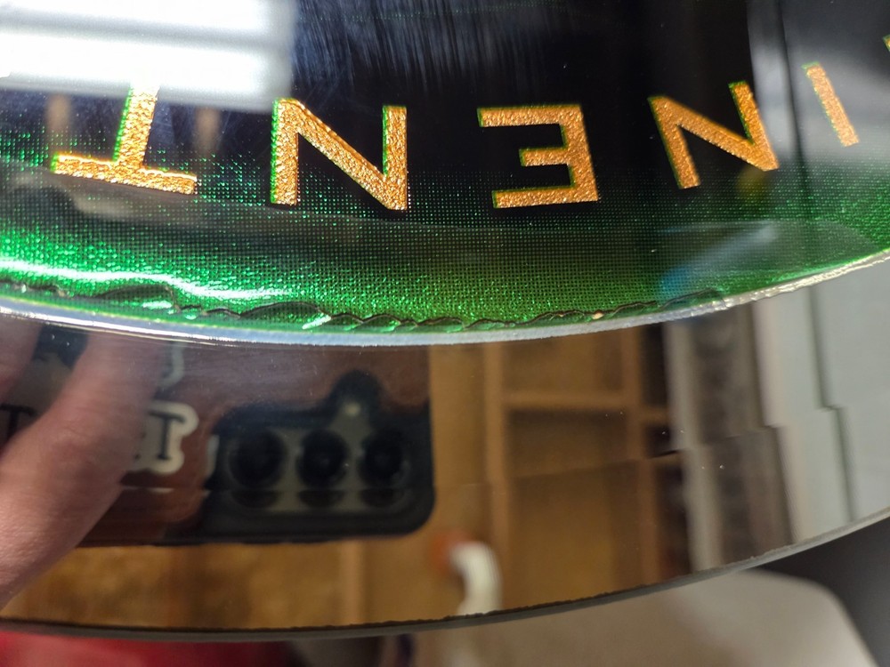 2002 Anheuser - Busch World Select Beer Glass Mirror