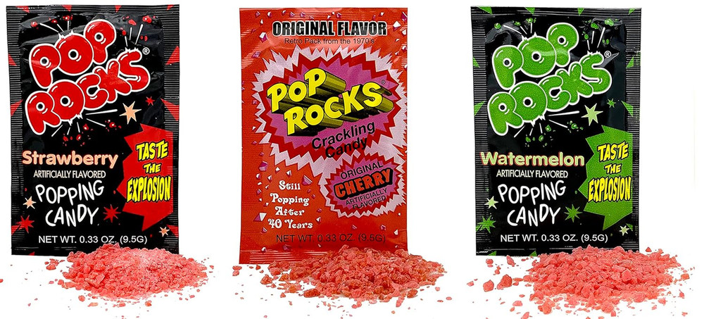 Candy Variety Pack Popping Candy - Bulk Candy, Nine Different Flavors Bulk Popp