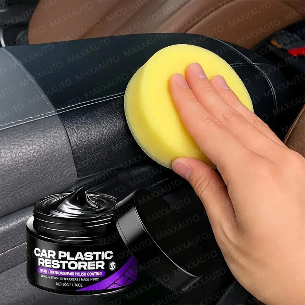 Car Plastic Restorer Back To Black Gloss Auto Interior Leather & Panel Renewal