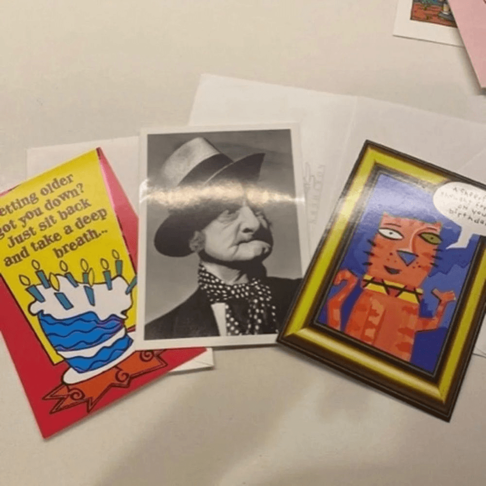 Assorted birthday Cards