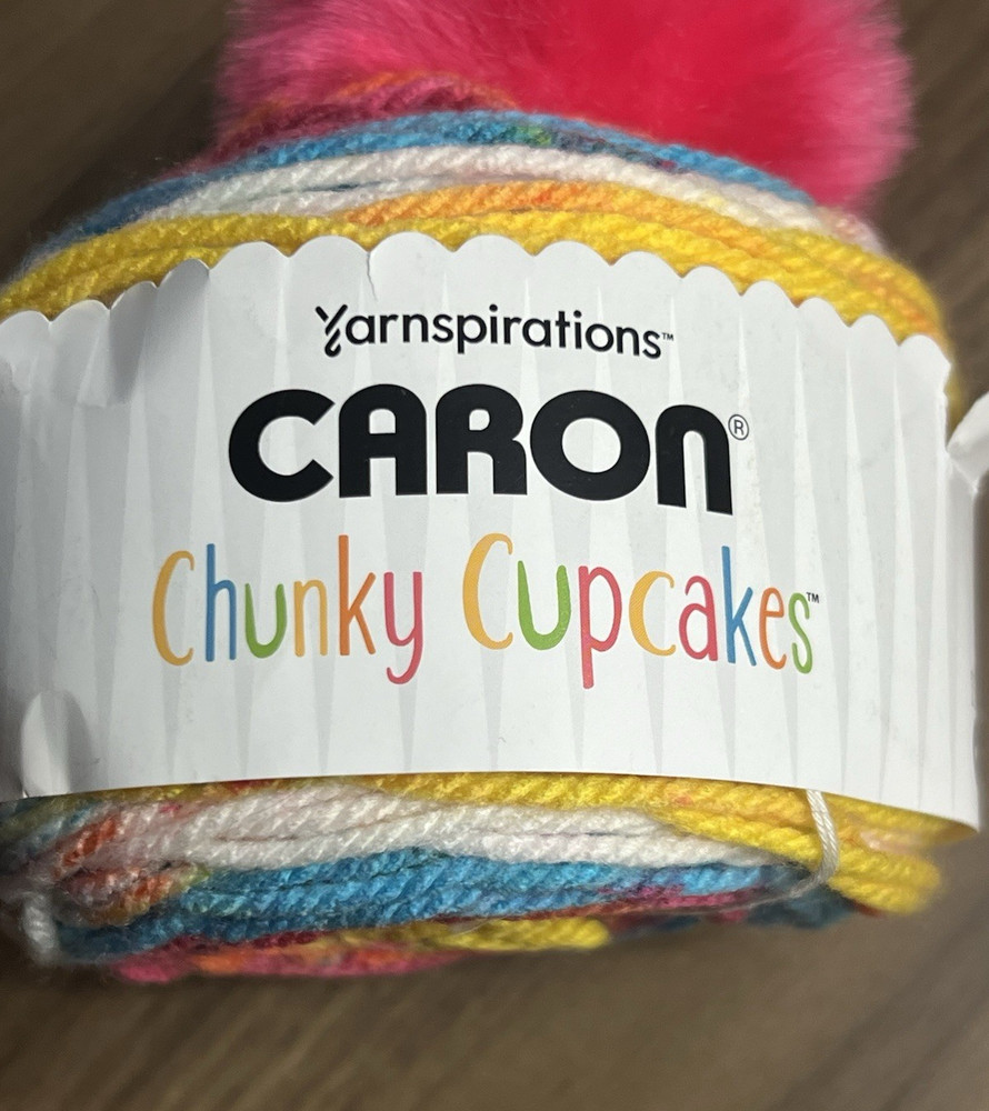 Caron CHUNKY CUPCAKES JELLY BEAN 100 % Acrylic