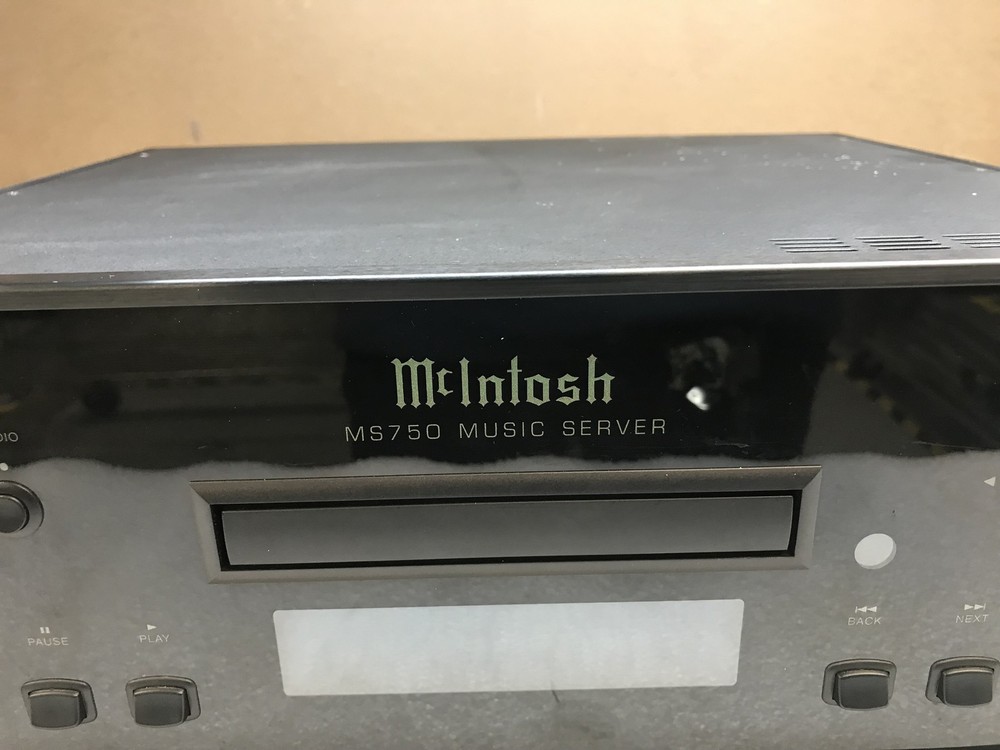 McIntosh MS750 Music Server CD Player-Recorder Ethernet XU1150