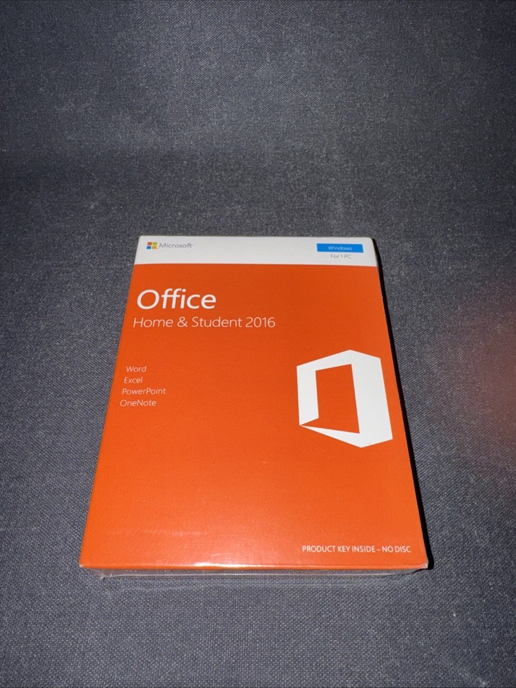 Microsoft Office Home & Student 2016 English Windows Software - Eurozone