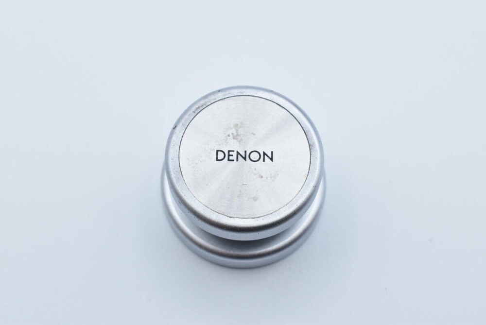 Denon AD-3 Record Stabilizer Clamp EP Adapter for turntable Good