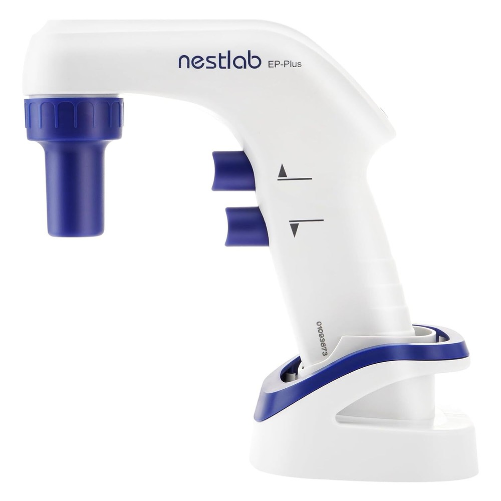 Lab Electric Pipette Controller 0.1-100ml for Lab LCD Screen 6 Adjustable Speed