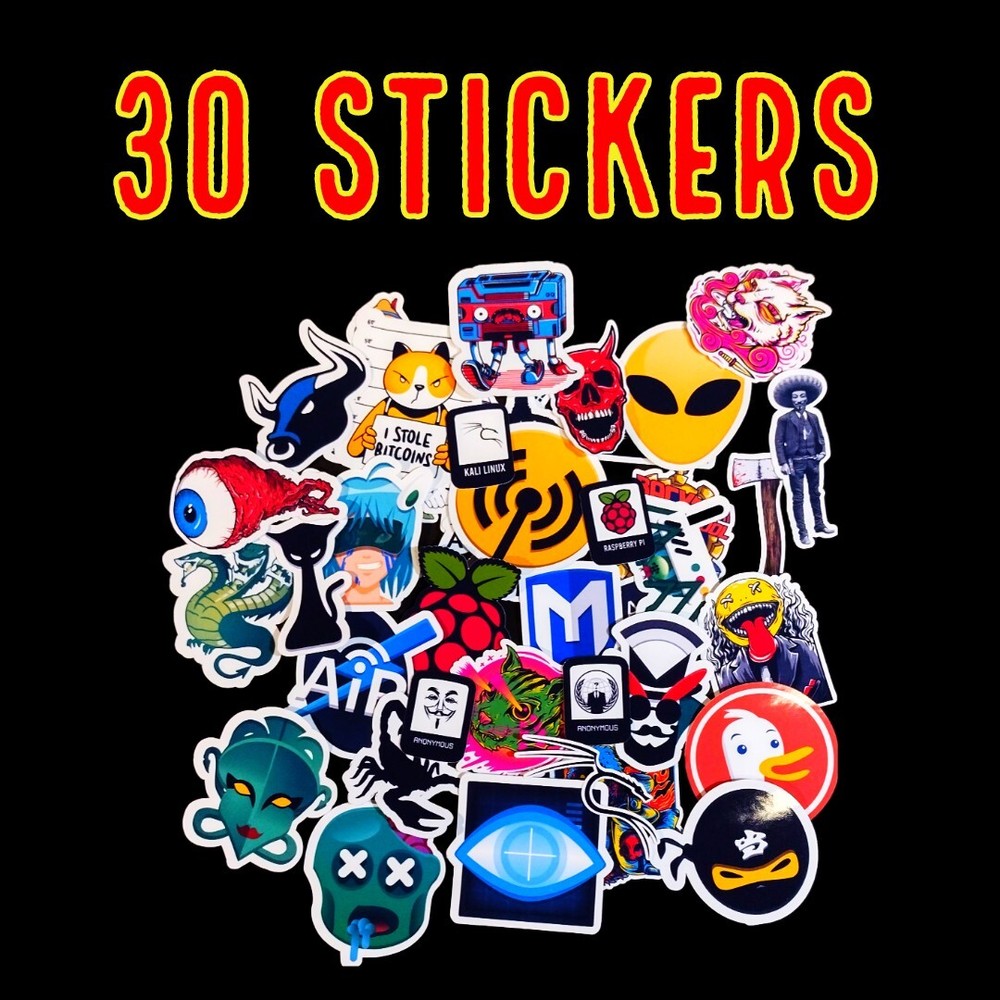 Parrot OS Security Edition USB 32GB/64Bit + Stickers - Hacker operating system