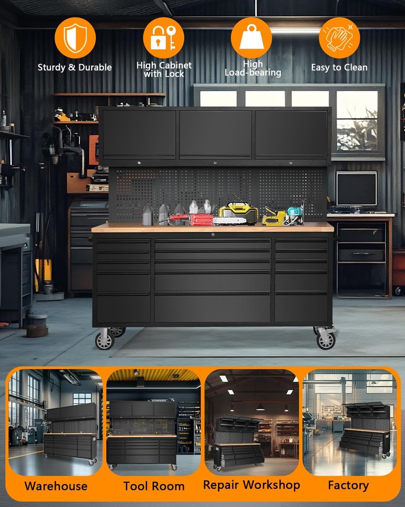 Garage Workbench With Storage Mobile Workbench Tool Chest Workbench Tool Cabinet