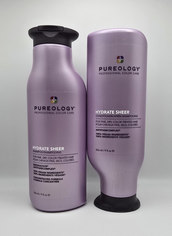 Pureology Hydrate Sheer Shampoo & Conditioner Set - 9 oz