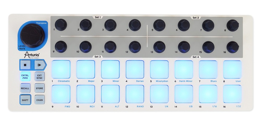 Arturia BeatStep 16-Step Analog Sequencer Midi USB DJ Recording Pad Controller