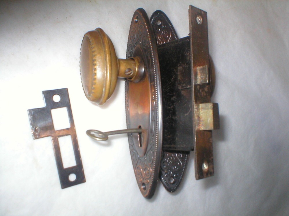 Antique Victorian Era Door Hardware