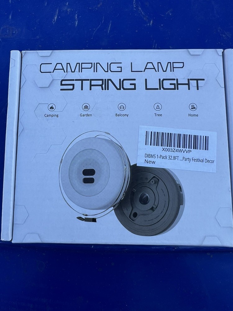 Camping String Lights Outdoor Colorful String Lights USB