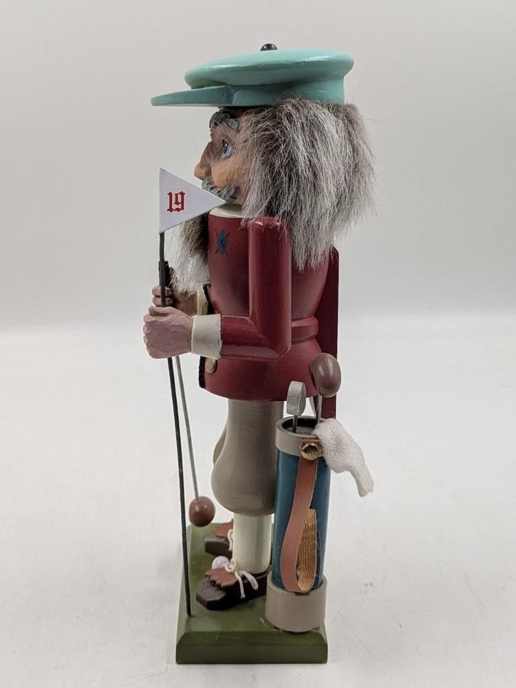 BRN Design 11.5” Nutcracker – Golfer 19th Hole