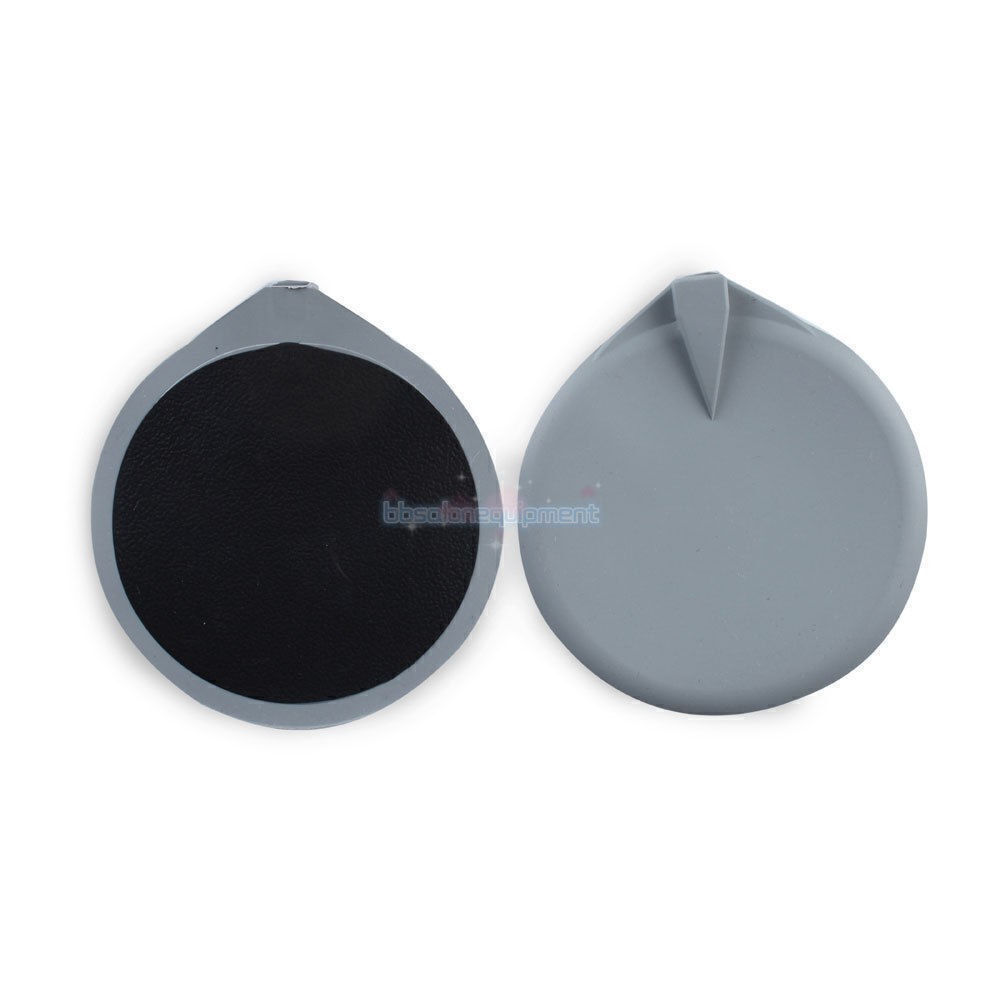 Replacement 6.5cm Rubber Round Reusable Electrode Pad For Microcurrent Machine