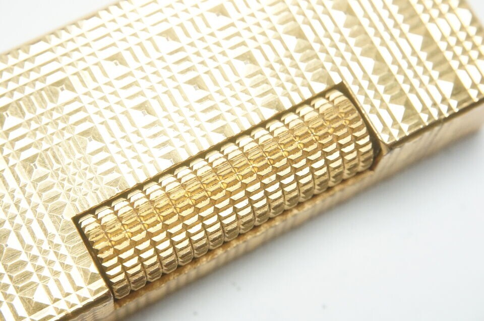 Dunhill Lighter Rollagas Gold Vintage Mint Condition Working