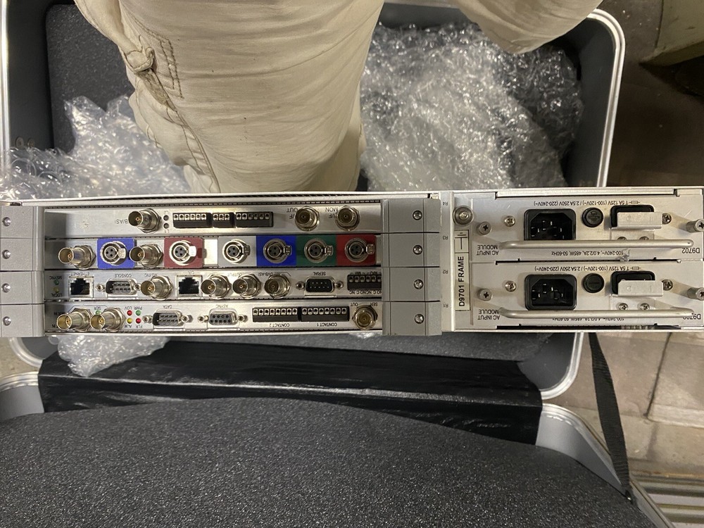 Power VU Plus Originator Encoder in flight case