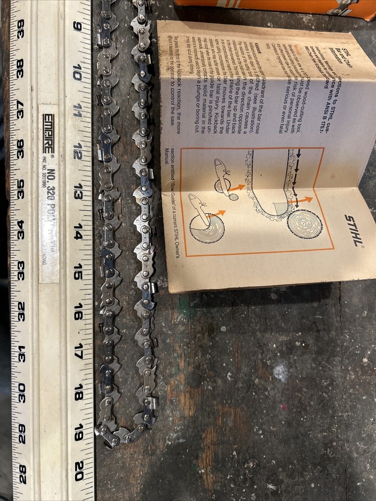 STIHL 14” Chainsaw 53 Links