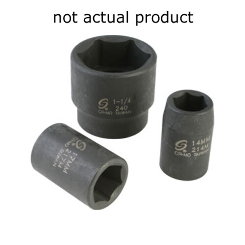 Sunex 322M 3/8" Dr. 22mm Impact Socket