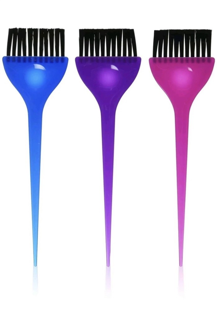 Soft’ N Style -  3 Piece Translucent Dye Brush Set