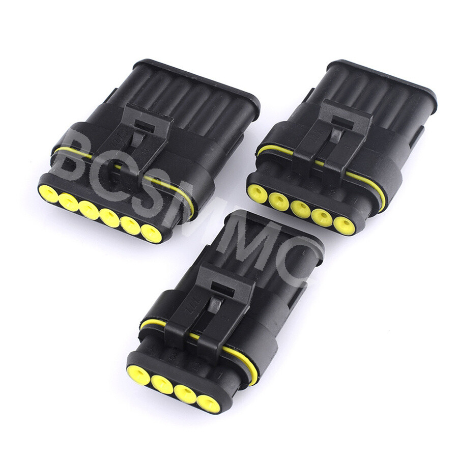 Car Sealed Electrical Wire Cable Connectors Plug Terminals Plastic Kit 708Pcs