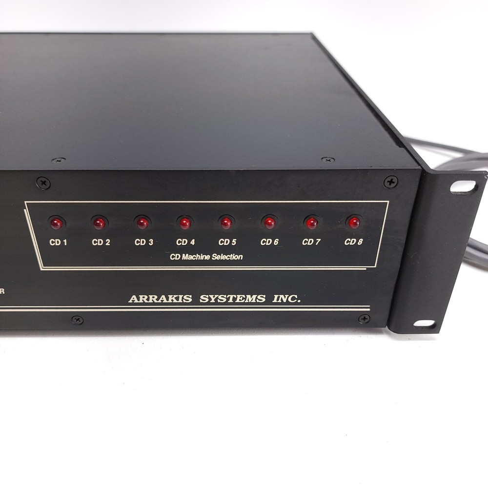 Arrakis Dig-link CD Multi-play Controller Radio Broadcast Equipment UNTESTED