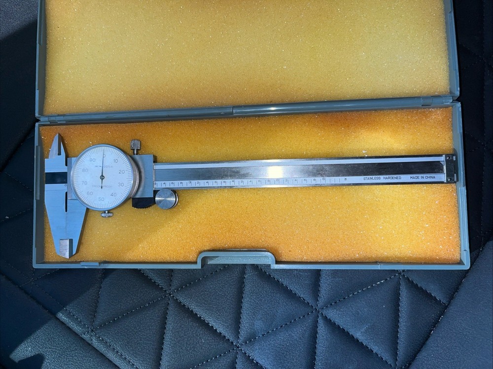 SMIEC Precision Dial Caliper in Original Case