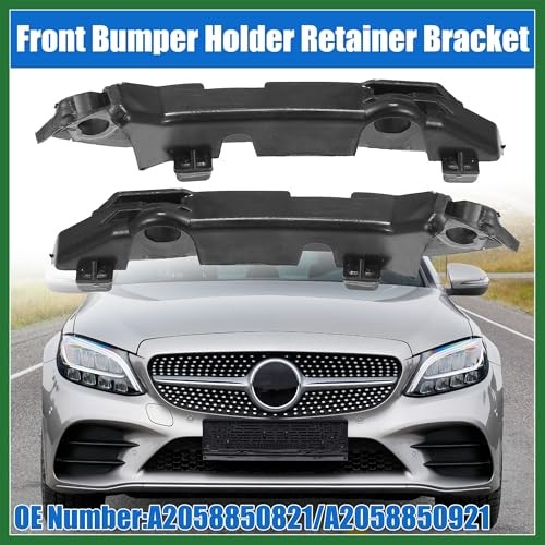 Front Left and Right Upper Bumper Cover Inner Support Bracket for Mercedes