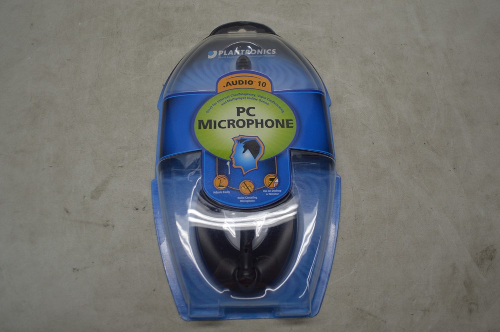 Plantronics Audio 10 PC Microphone *New Unused*