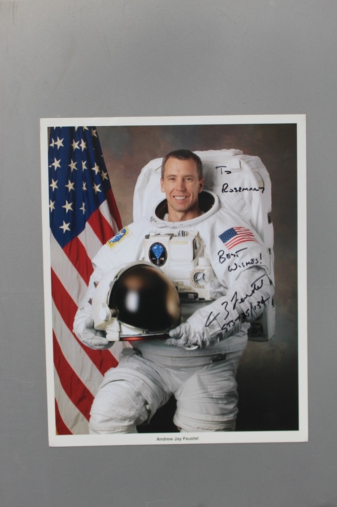 Astronaut Autograph - Space - Shuttle - Andrew Jay Feustel - Signed Inscribed