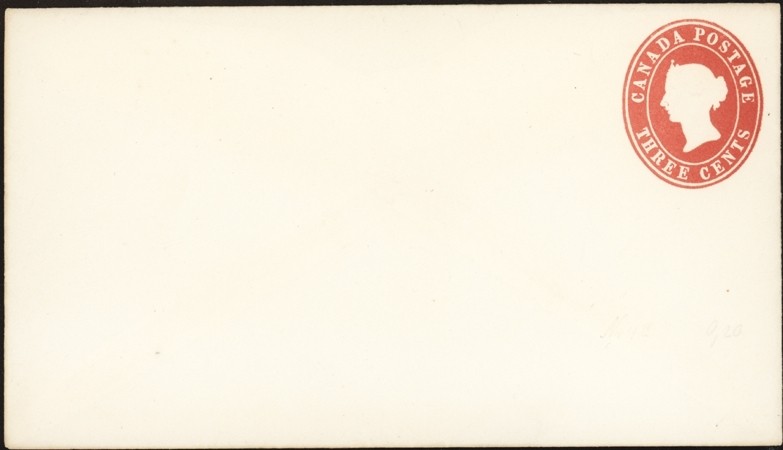 CANADA,1877. Envelope U4a, Mint